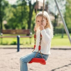 Severno Vrtna gugalnica za otroke ZOYA deska gugalnica za igrišče rdeča do 100kg