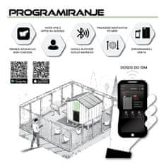 RUN-CHICKEN RUN–CHICKEN Avtomatska vrata za kokošnjak – GIANT MINT ( z Bluetooth)