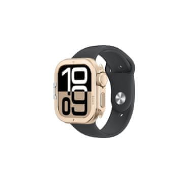 slomart Ohišje AMAZINGTHING Titan Pro za Apple Watch 11 46mm aluminijasto - zlato