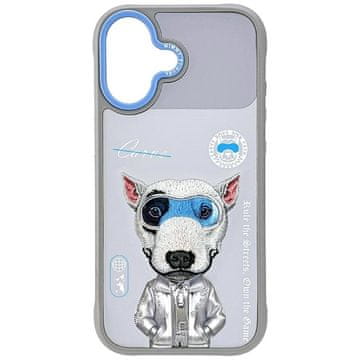 slomart Etui Nimmy Cool&Cute 2.0 za iPhone 17 - sivo