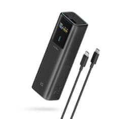 slomart Powerbank Cuktech CKPB100PGLBL 150W 10000mAh USB-C USB-A - črn