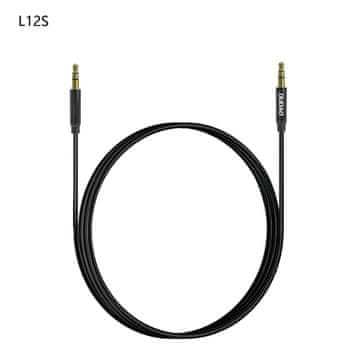 slomart Kabel AUX Dudao L12S mini jack 3.5mm 1m 3 polni stereo - črn