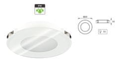 Ideus LED vgradna 1,9W svetilka 4100k 155lm IP44 CEL
