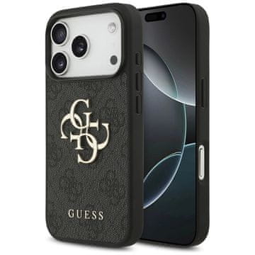 slomart Etui Guess 4G Big Logo za iPhone 17 Pro - črno