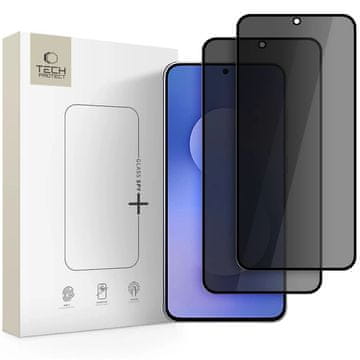 slomart Tech-Protect Glass Spy+ 2-pack za Samsung Galaxy S25 FE