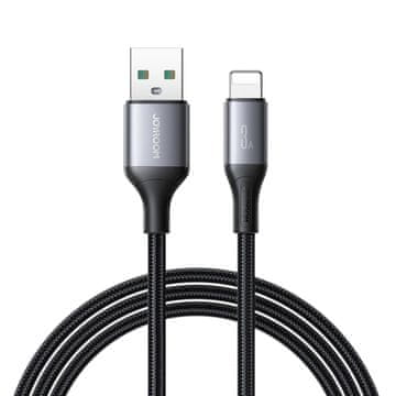 slomart Kabel Joyroom S-A28 Flash Series 3A USB-A - Lightning 1m - črn