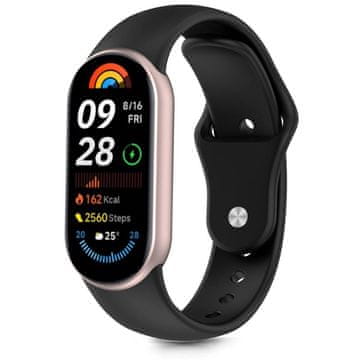 slomart Pasek Tech-Protect IconBand Pure za Xiaomi Smart Band 8 / 9 / 10 / NFC - črn