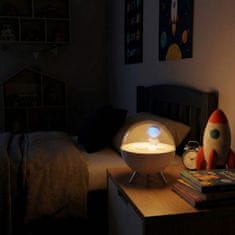 sarcia.eu Mary's LED nočna lučka belo luna, otroška soba svetilka, USB nastavljiva RGB osvetlitev