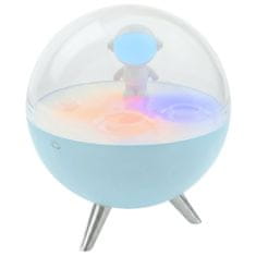 sarcia.eu Mary's LED nočna lučka Modri luna, otroška soba, USB nastavljiva RGB osvetlitev