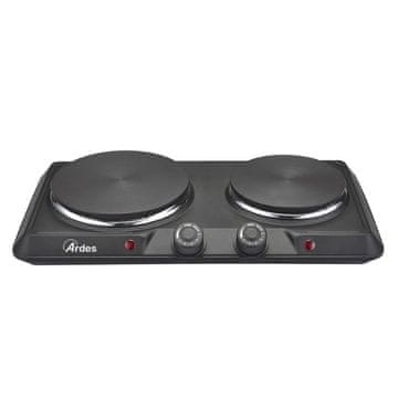 Ardes Električna kuhalna plošča dvojna Focus Duo F15/18