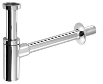 Bruckner Sifon za umivalnik 5/4", DN32, okrogel, kromiran (BRUCKNER)