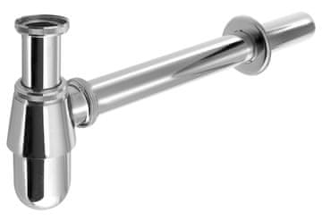 Bruckner Kromiran umivalniški sifon BRUCKNER DN32, 5/4" - Eleganca in funkcionalnost za vašo kopalnico