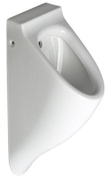 KERASAN AQUATECH Beli Urinál, Kompaktni Dizajn z Zakritim Přívodom Vode, 21x53,5 cm