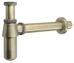 AQUALINE Retro Umivalniški Sifon 5/4", Odtok 32mm, Bronasto