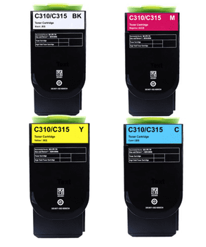 Komplet Xerox 006R04368, 006R04369, 006R04370, 006R04371 / C310, C315 kompatibilni tonerji PREMIUM - XL BK, C, Y, M