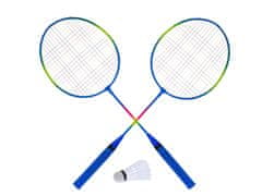 2-Play Gametime loparji za badminton 62,5 cm 2 kosa s košarico