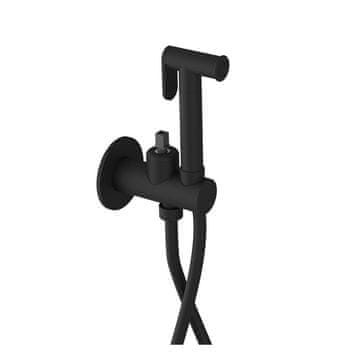 SAPHO ULTRAMIX Vgradna bidetna pipa s Stop funkcijo, matirana črna