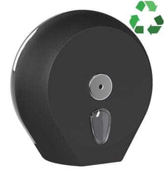 SAPHO ECOLORED Črno Mat Držalo za Toaletni Papir Ø 23cm, ABS Material, Soft Touch Površina