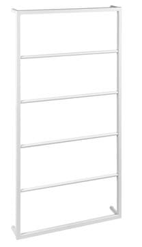 SAPHO Stenski Brisačnik SKA 600x1150mm Beli Mat, Jeklena Konstrukcija