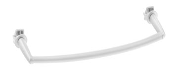 AQUALINE Obli Sušilec Za Brisače 33cm za Ravne Radiatorje, Bela