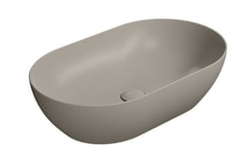 Gsi PURA Tortora Mat Keramično Umivalnik 60x37cm za Pult