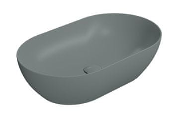 Gsi PURA Agave Mat Keramično Umyvadlo na Desko 60x37 cm