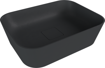 POLYSAN UMIVALNIK BANERA SQUARE 50x36cm, ANTRACIT MAT LITI MARMOR