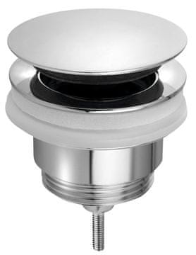 Omp Tea Kromirana klik-klak odtočna enota 5/4" z veliko kapo, 10-45mm, OMP TEA