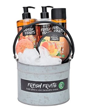 Darilna kad kozmetike z mareličnim oljem