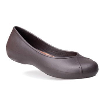 Crocs Balerinke rjava Olivia II Lined Flat