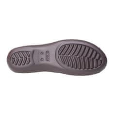 Crocs Balerinke rjava 35 EU Olivia II Lined Flat
