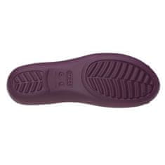 Crocs Balerinke bordo rdeča 36 EU Olivia LL Lined Flat