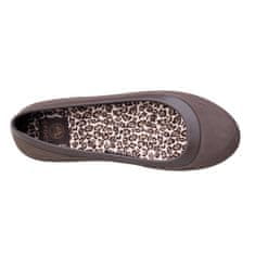 Crocs Balerinke rjava 36 EU Mammoth Leopard Lined Flat