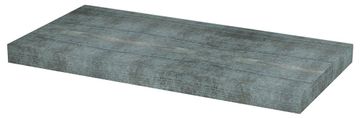SAPHO Pult za umivalnik AVICE 80x39 cm, Cement Laminat, Aquamarine
