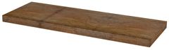 SAPHO AVICE Lesena Plošča za Umyvalo 120x39cm, Debelina 5cm, Stara Lesena Oblika