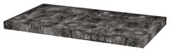 SAPHO SAPHO Deska za Umivalnik 75x39cm, Siv Kamen, HPL Laminat, 5cm Debela