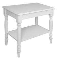 SAPHO CIMBURA Rustikalna Omara za Umivalnik 80x50x75 cm, Starobela, Masiven Les