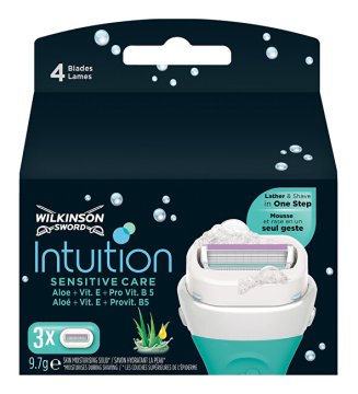 Wilkinson Sword Nadomestne glave Wilkinson Intuition Naturals Sensitive 3 kosi