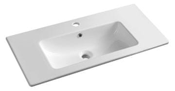 SAPHO Prestige Keramično Umyvadlo 80x40 cm - Eleganca in Funkcionalnost za Vašo Kopalnico