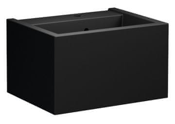 KERASAN KANAAL Črno Mat Keramično Umyvadlo 60x46,5cm