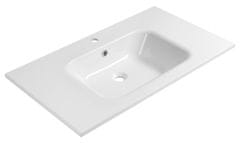 SAPHO Areca Lito-Marmorno Umivalnik 91x51,5 cm - Bela