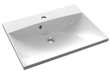 SAPHO Elegantno umivalnik MARIA - lit marmor 60x46 cm - klasična bela