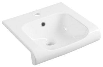 KERASAN INKA Keramično Polovzidno Umivalnik, 40x40 cm, Bela