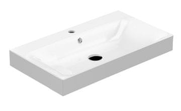 KERASAN Kerasan CENTO stensko keramično umivalnik, 80x45cm, bela eleganca