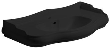 KERASAN KERASAN Retro Keramično Umyvadlo Črna Mat 100x54,5cm