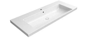 Gsi Elegantno Keramično Umivalo 120x50cm Bela ExtraGlaze NORM - GSI Series