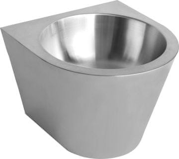 Nofer Nerjavno Mat Závěsno Umivalnik 360x270x360 mm brez Pipo Otvora