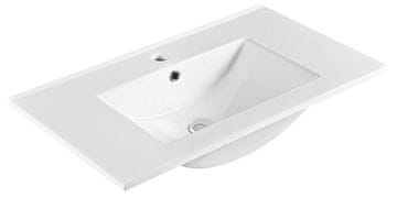 SAPHO AQUALINE Keramično Umyvadlo 80x46,5 cm, Bela Klasična Oblika