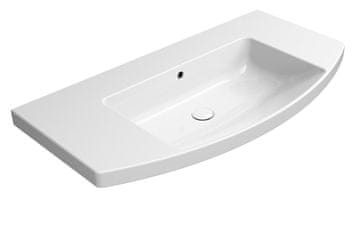 Gsi UMIVALNIK NORM 100x52 CM BELA EKSTRA GLASKA BREZ ODPRTINE