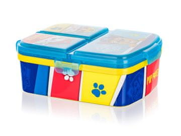 Škatla za prigrizke 17,5x13cm PATROLA z ročajem, plastika